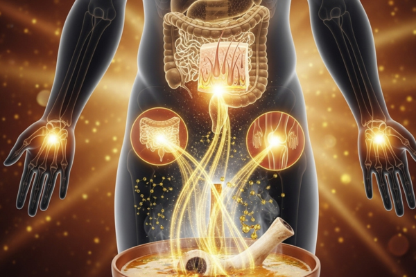 Benefícios do caldo de ossos