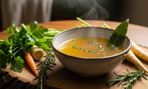 Caldo de Ossos para a Saúde Intestinal